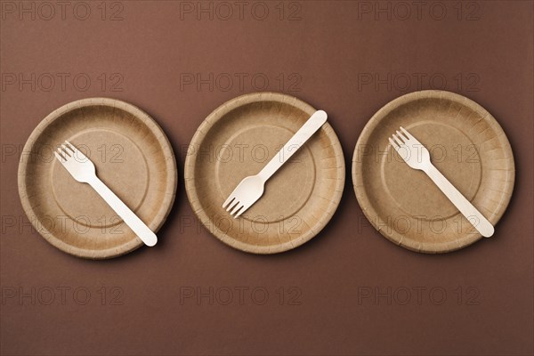 Eco friendly utensils arrangement