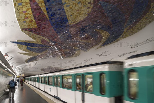 Metro station Cluny-La Sorbonne