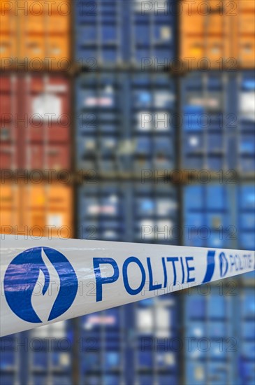 War on drugs. Politie