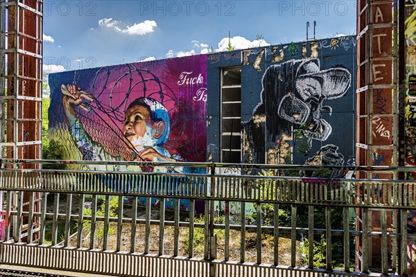 Graffiti on Teufelsberg