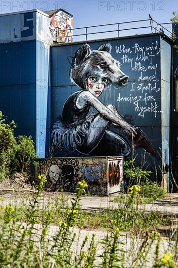 Graffiti on Teufelsberg