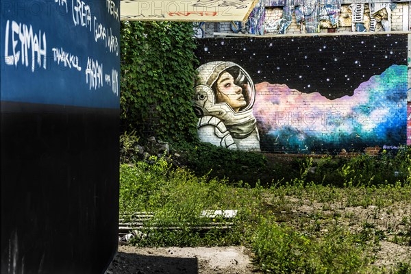 Graffiti on Teufelsberg