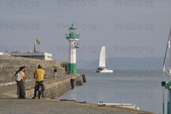 The port of Saint-Quay Portrieux in Brittany
