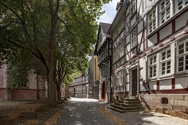 Historic half-timbered houses