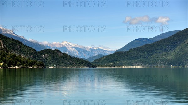 Lago Tagua-Tagua in the Andes in southern Chile