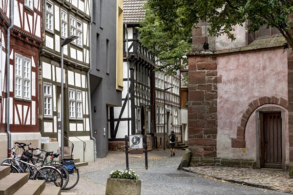 Historic half-timbered houses