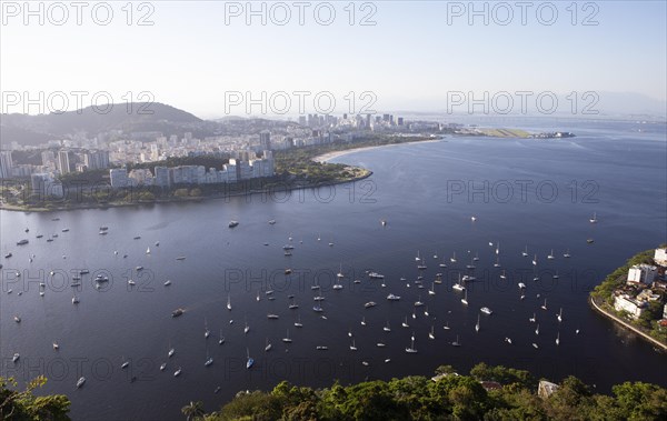 View of Botafogo and Flamengo