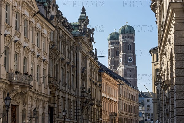 Bell towers of the Gothic Church of Our Lady