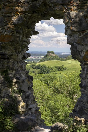 View from the ruins of Maegdeberg Castle