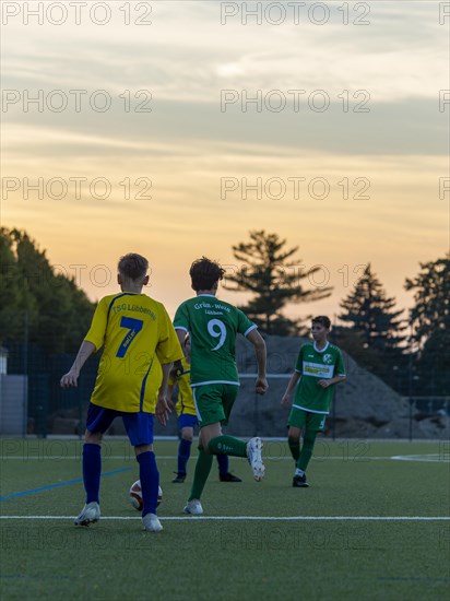 Football match for children and youth team