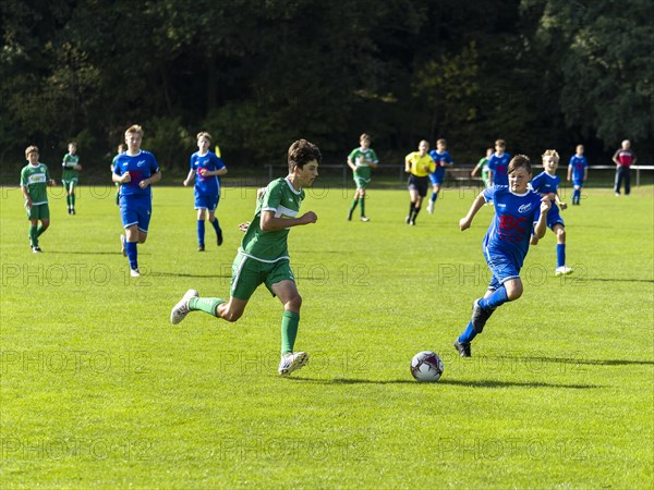 Football Youth Match and Training