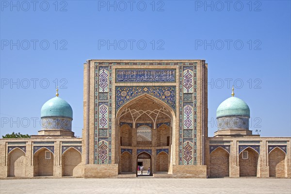 The Barak Khan Madrasah at the Khast Imam complex in Tashkent