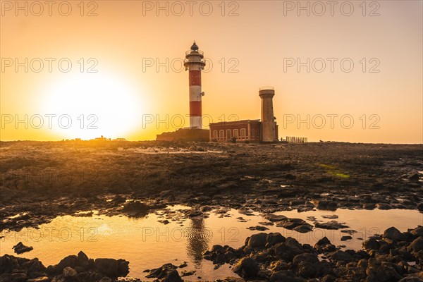 Sunset at the Toston Lighthouse
