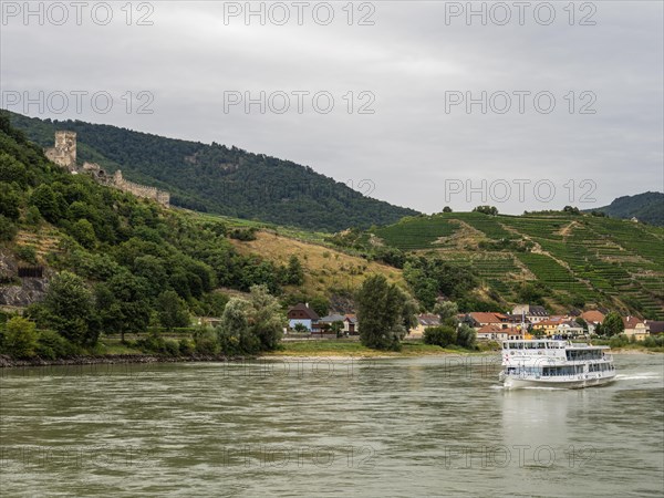 Excursion boat on the Danube