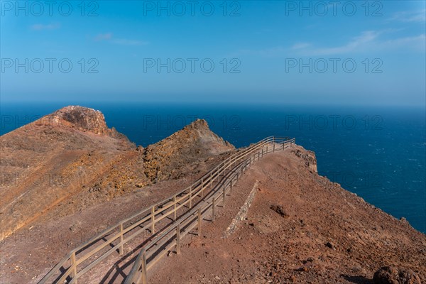 Path to the sea of the Entallada Lighthouse in the municipality of Las Playitas