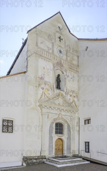 Entrance to the church