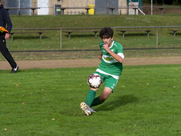 Football youth game and training