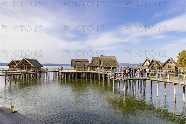 Lake Dwelling Museum Unteruhldingen on Lake Constance