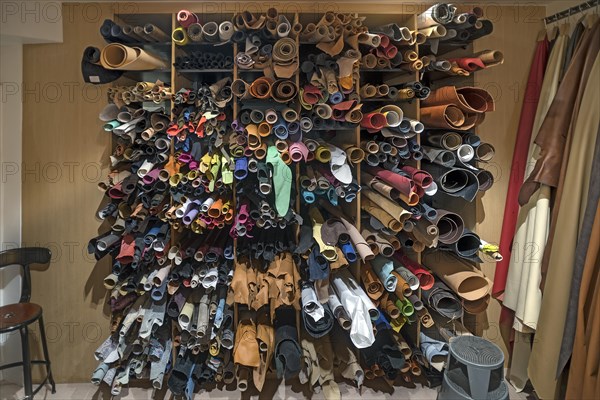 Leather store in a saddlery