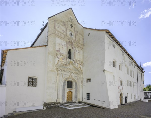 Entrance to the church