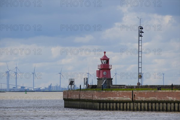 Lighthouse at the west pier