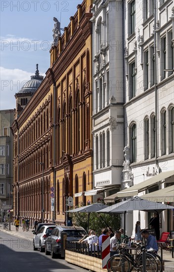 Side facade of the historic Postfuhramt