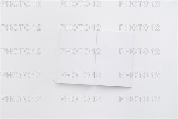 Open booklet mockup