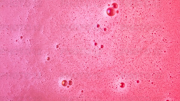 Background pink dissolve bath bomb water