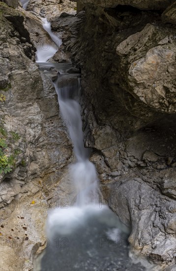 Waterfall in the rose garden Gorge