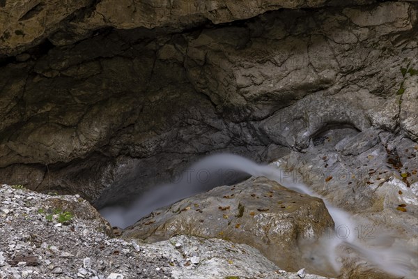 Waterfall in the rose garden Gorge