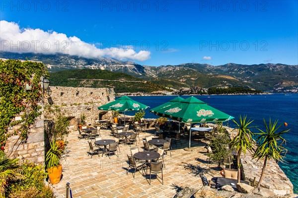 Citadel in the old town centre of Budva