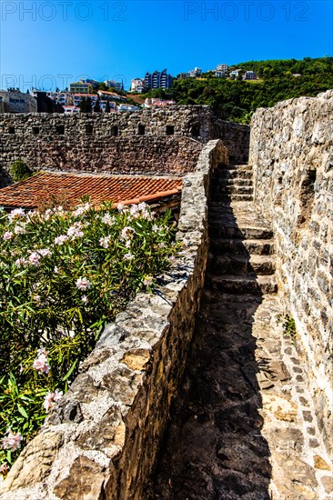 View from the walk on the old city wall