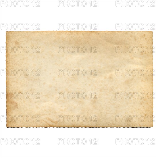 Old blank postcard