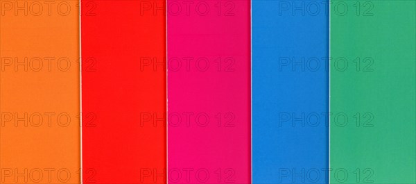 Multicolor paper bar texture background
