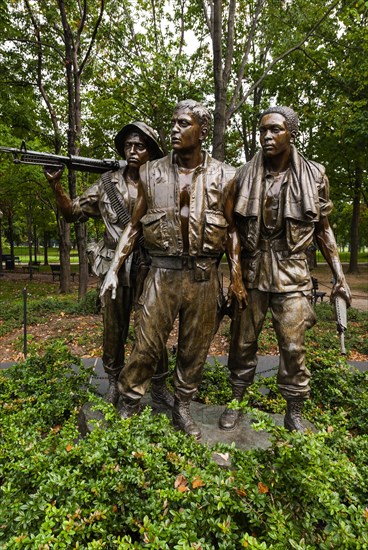 Memorial to the Vietnam War in Washington D. C.