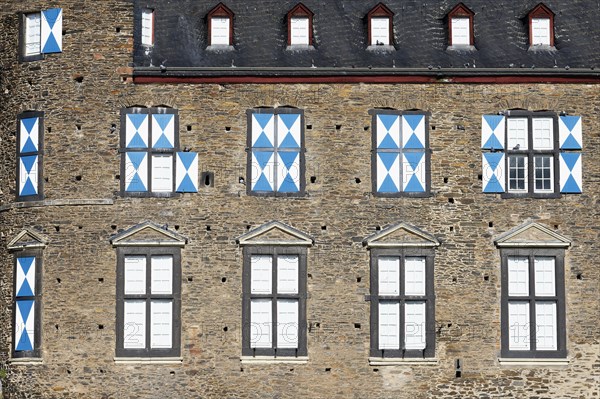 Gondorf castle along the Moselle River