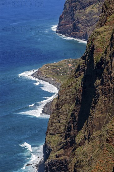 View of the cliffs from the Miradouro da Boa Morte