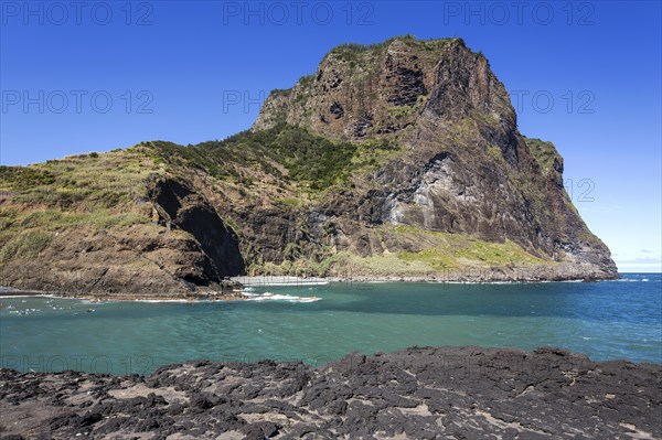 Eagle rock near Porto da Cruz