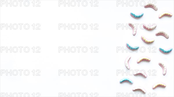 Set jelly teeth halloween