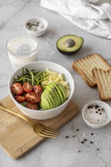 Creative assortment delicious breakfast meal 3