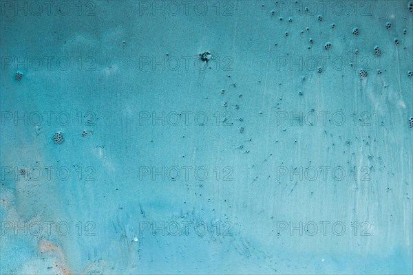 Different tones azure paint with blobs