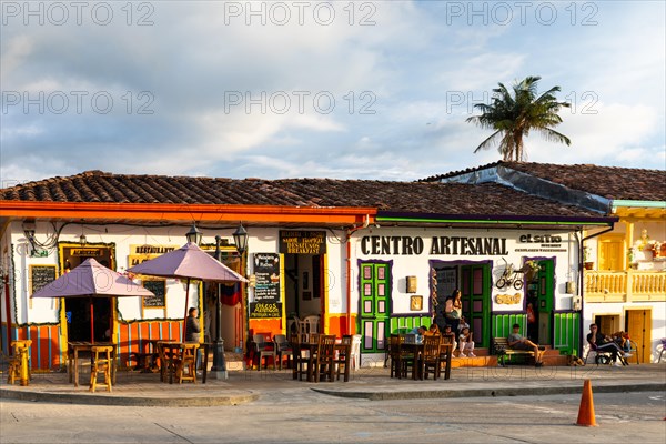 Historic Paisa style houses