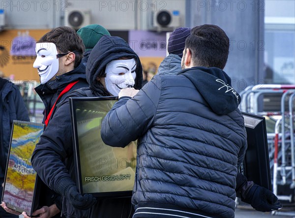 Demonstration against animal testing