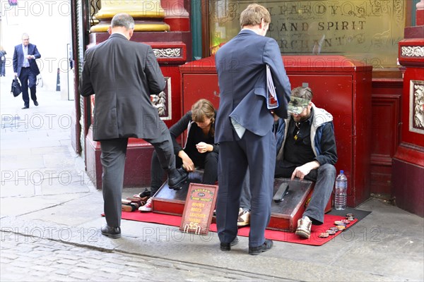 Shoeshine boy