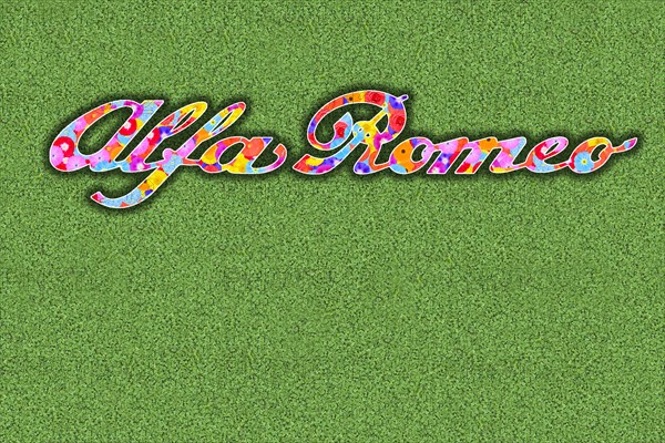 Logo car company alfa romeo