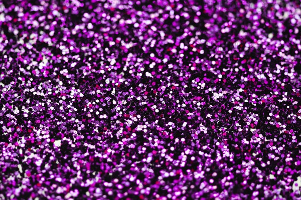 Top view glitter make up