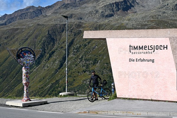 Timmelsjoch High Alpine Road between Austria and Italy