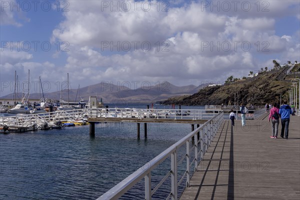 Promenade at the harbour