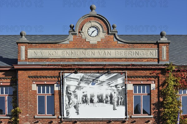 Entrance of the coal mine museum at Beringen