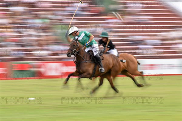 Pablo Mac Donough of Team La Natividad playing against Ellerstina Yellowrose at the 130th Argentine Open Polo Championship